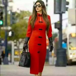 Zara Toggle Dress size Large